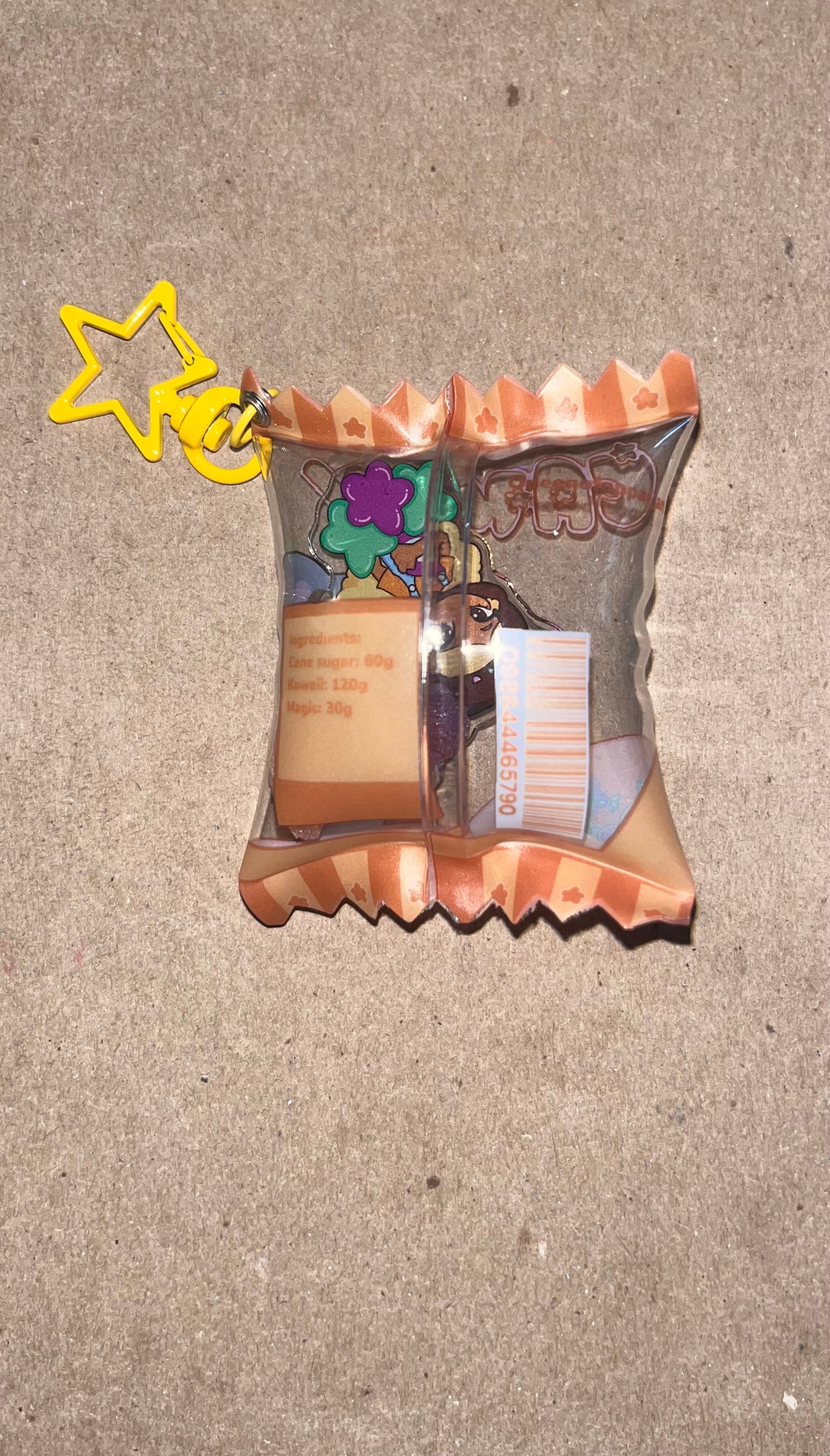 Candy Shaker Keychain