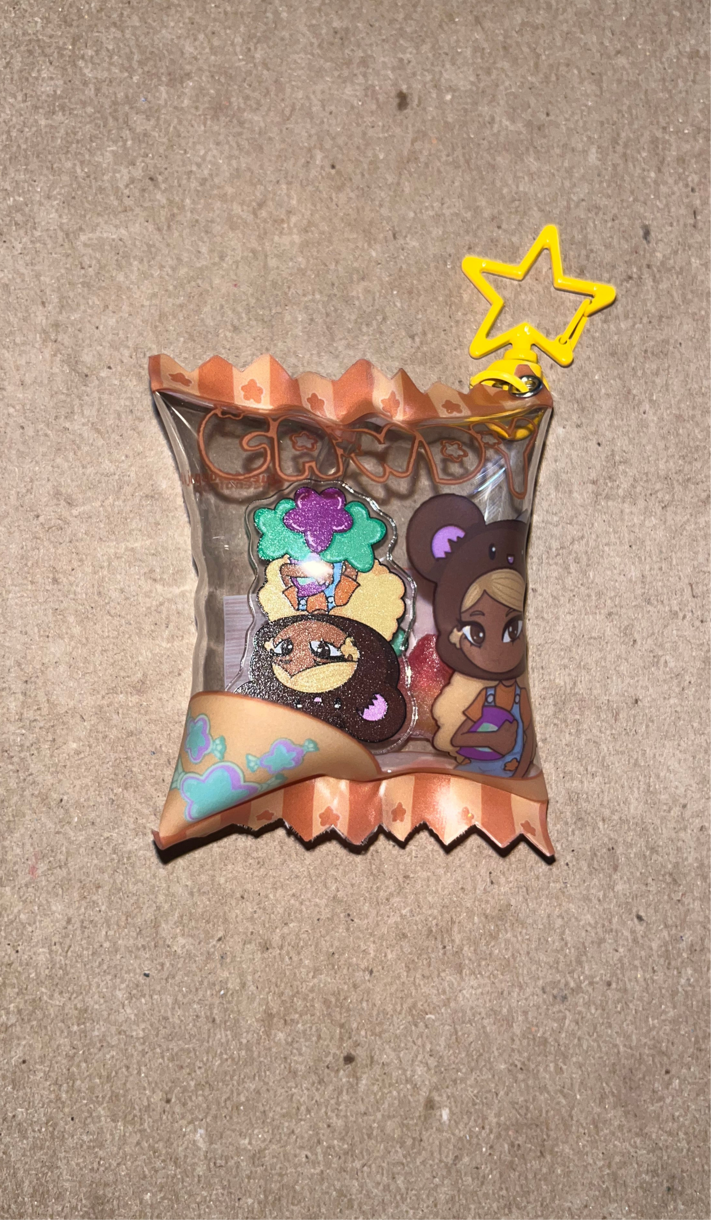 Candy Shaker Keychain