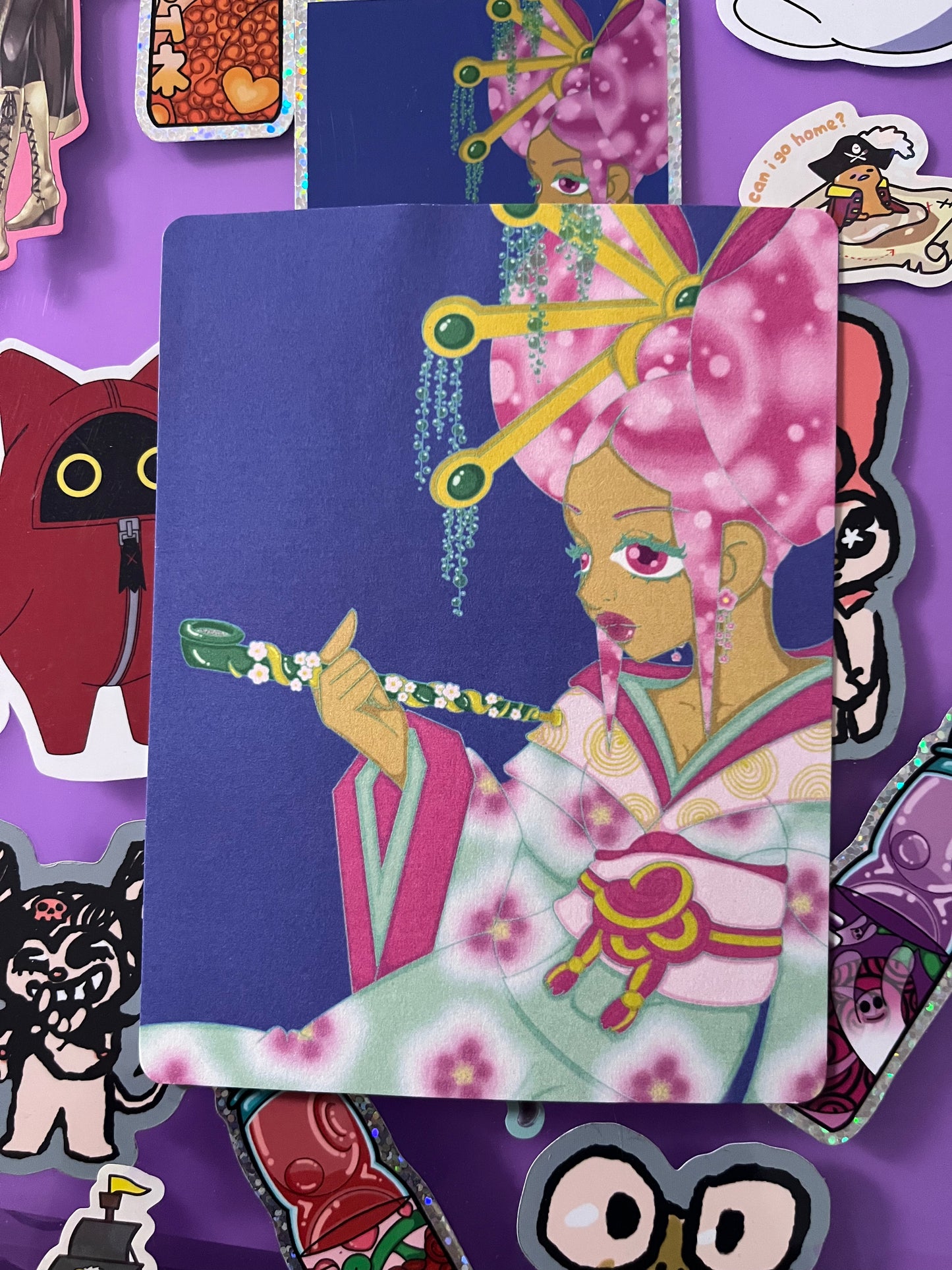 Sun kissed Geisha Poster