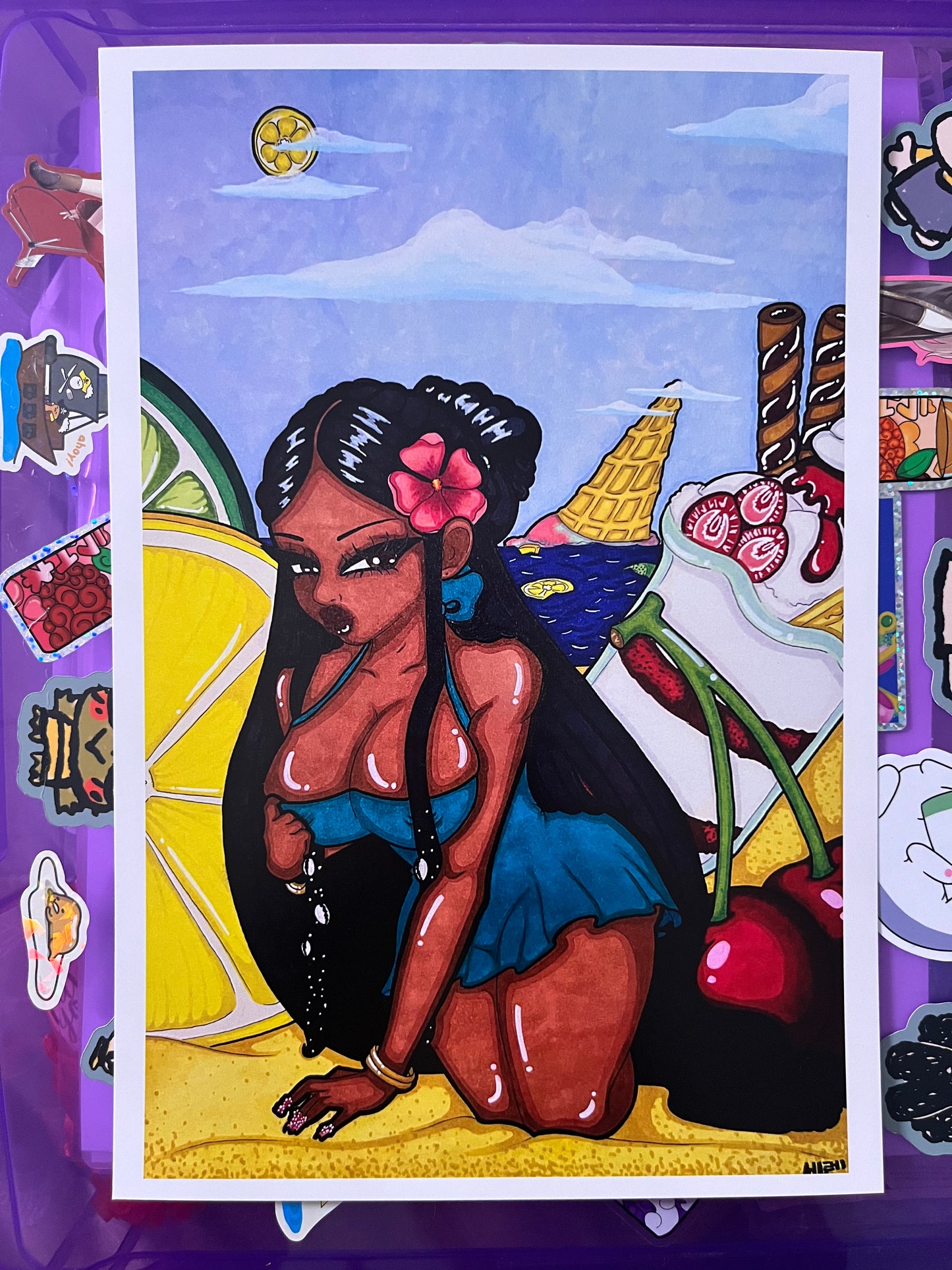Island Girl Poster