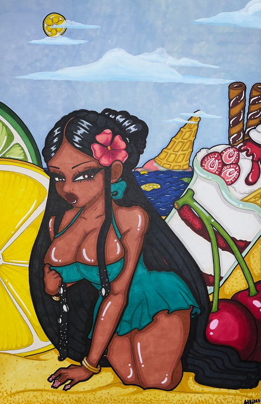 Island Girl Poster